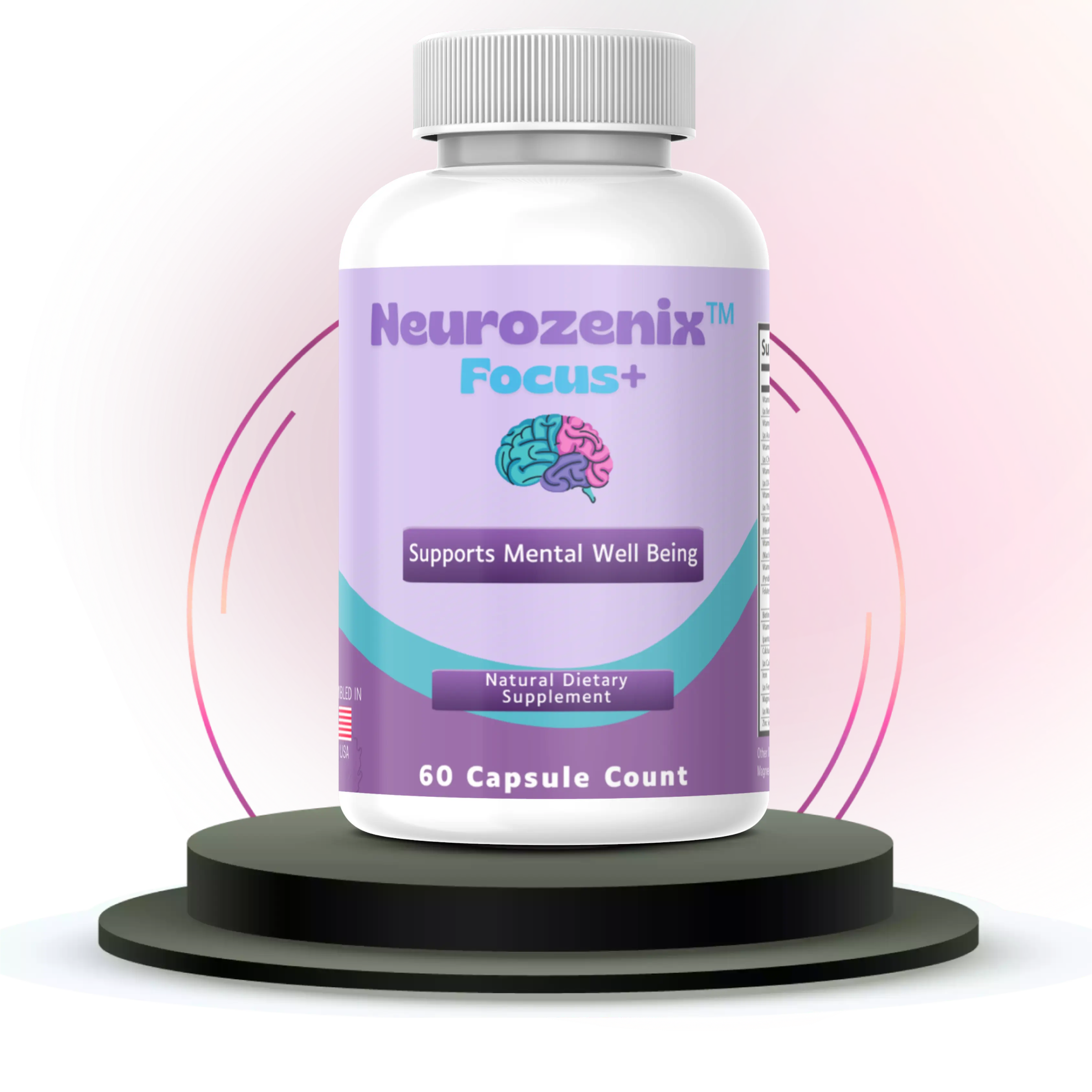 Buy Neurozenix Focus+ brain support supplement